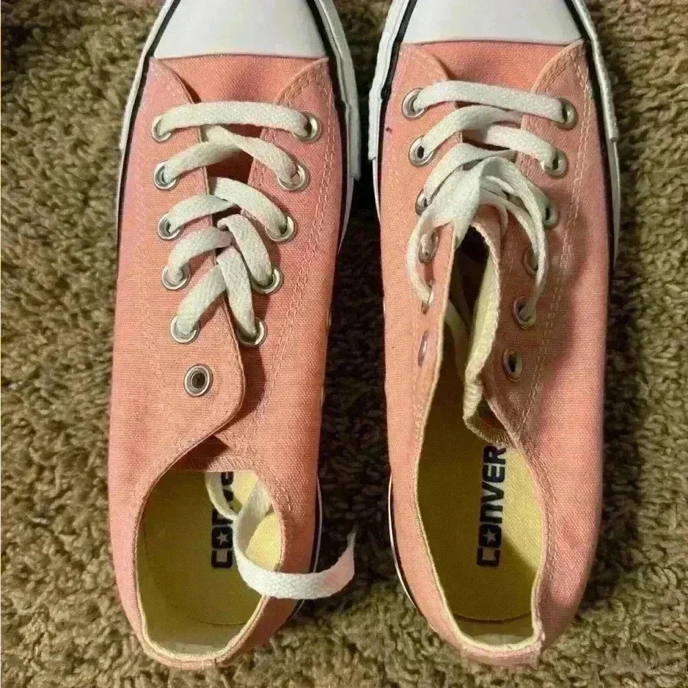 Converse Chuck Taylor All Star Quartz Pink Canvas Low Size 7 - Picture 4 of 7